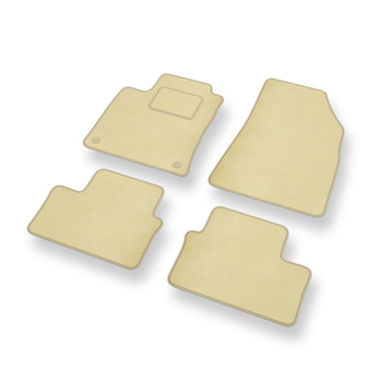 Velours automatten voor Renault Clio V Hatchback (2019-....) - beige