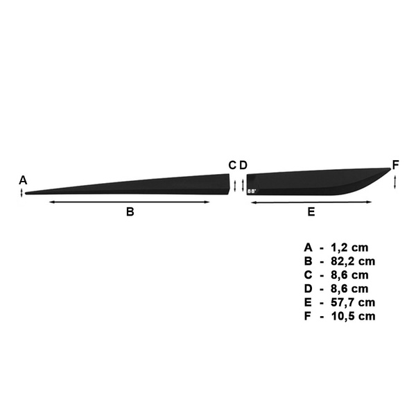 Zwarte zijlijsten voor Hyundai ix20 MPV (2010-2018)