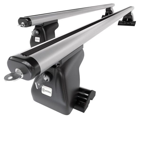 Basisrek voor het autodak voor Citroen Xsara Stationwagen (1992-2006) - zilver Imperiaal - T-profiel - Aluminium