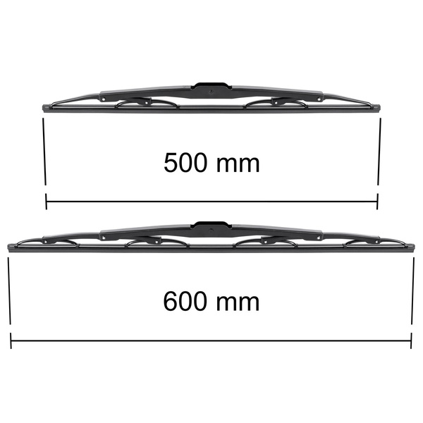 Auto ruitenwissers op de voorruit voor Hyundai H-1 II Bestelwagen (03.2008-2018) - standaard bladen