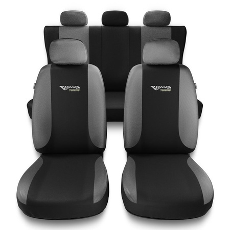 Een set universele autohoezen voor Fiat Punto Grande, Evo, 2012 (2005-2018) - TG-S