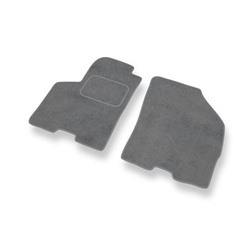 Velours automatten voor Suzuki Baleno II Hatchback (2015-2019) - grijs