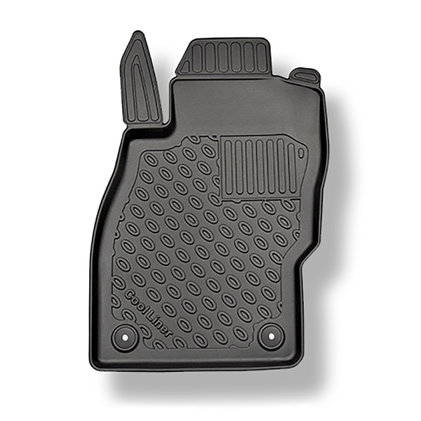 Set kofferbakmat en automatten TPE PREMIUM op maat gemaakt voor: Opel Corsa E Hatchback (12.2014-05.2019) - onderste bagageruimte