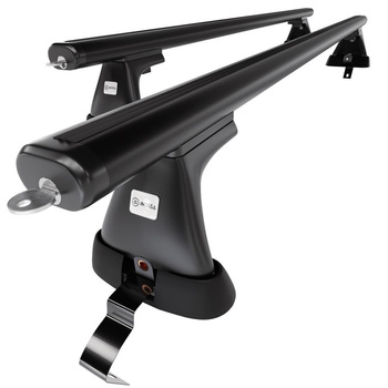 Basisrek voor het autodak voor Fiat Grande Punto Hatchback (2005-2010) - zwart I