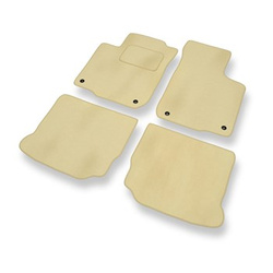 Velours automatten voor Volkswagen Golf IV Hatchback, Cabriolet, Variant (1997-2006) - beige