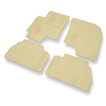 Velours automatten voor Chevrolet Epica Sedan (2006-2011) - beige