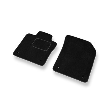 Velours automatten voor Volvo XC60 II SUV (2017-....) - zwart