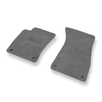 Velours automatten voor Audi A8 II D3 Limousine (2002-2010) - grijs