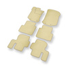 Velours automatten voor Mercedes-Benz R Klas W251 Bestelwagen (2005-2012) - beige