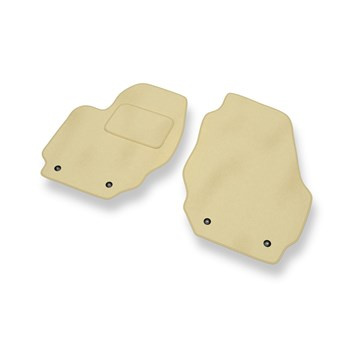 Velours automatten voor Volvo S80 II Sedan (2006-2016) - beige