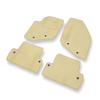 Velours automatten voor Volvo S60 I Sedan (2000-2009) - beige