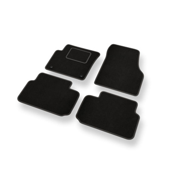 Velours automatten voor Land Rover Discovery Sport SUV (2014-....) - zwart