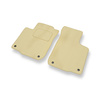 Velours automatten voor Volkswagen Bora I Sedan, Variant (1998-2005) - beige