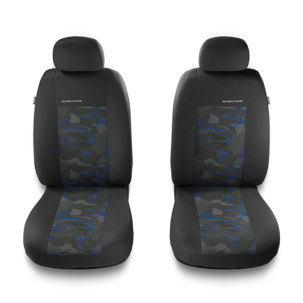 Een set universele autohoezen voor Mitsubishi L200 I, II, III, IV, V, VI (1993-....) - 2UNE-BL