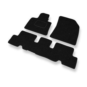 Vilten automatten voor Citroen C4 Picasso II MPV (2013-2018) - zwart
