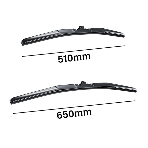 Auto ruitenwissers op de voorruit voor Volvo C30 Hatchback (10.2006-2012) - hybride bladen