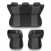 Een set universele autohoezen voor Fiat Panda II, III (2003-....) - UNE-2