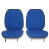 Geprofileerde beschermmat voor autostoelen Mercedes-Benz CL Klas W140 W215 W216 - blauw