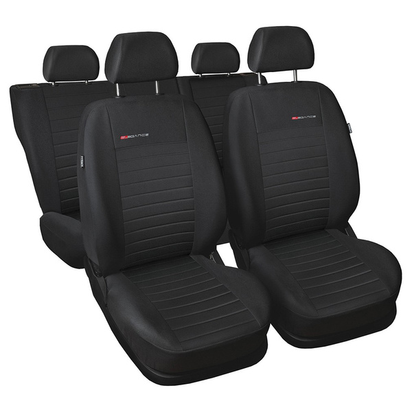Op maat gemaakte hoezen voor Nissan Qashqai I Crossover (2006-2013) - pasvorm autostoelhoezen - autostoelbeschermer set - E4