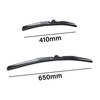 Auto ruitenwissers op de voorruit voor Mazda 5 MPV (02.2005-2015) - hybride bladen