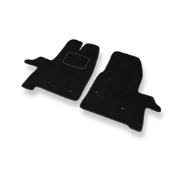 Velours automatten voor Ford Transit VIII Bestelwagen (2013-....) - zwart