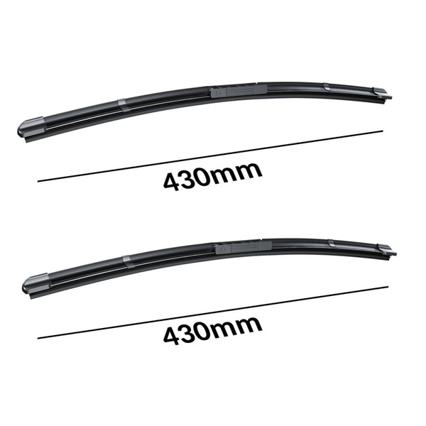 Auto ruitenwissers op de voorruit voor Hyundai Galloper SUV (12.1997-08.2001) - vlak bladen