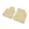 Velours automatten voor Peugeot 308 II Hatchback (2013-2021) - beige