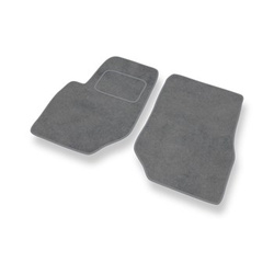 Velours automatten voor Hyundai Terracan SUV (2001-2006) - grijs