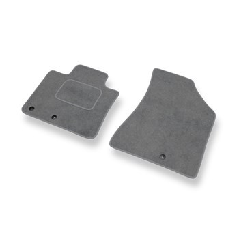 Velours automatten voor Kia Sorento II SUV (2009-2015) - grijs