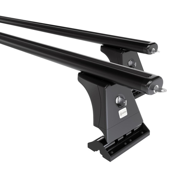 Basisrek voor het autodak voor Mercedes-Benz B Klas W245 Sports Tourer (2005-2011) - zwart Imperiaal - bevestigingspunten - Aluminium