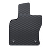 Rubberen matten voor de Volkswagen Tiguan II SUV (2016-2024) - zwart - 4 stuks