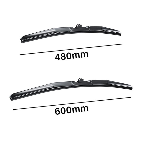 Auto ruitenwissers op de voorruit voor Volkswagen Eos Cabriolet (05.2006-08.2015) - hybride bladen