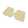 Velours automatten voor Land Rover Defender II SUV (1990-2007) - beige