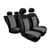 Op maat gemaakte hoezen voor Fiat Tipo Hatchback, Stationwagen, Sedan (2015-....) - pasvorm autostoelhoezen - autostoelbeschermer set - grijs