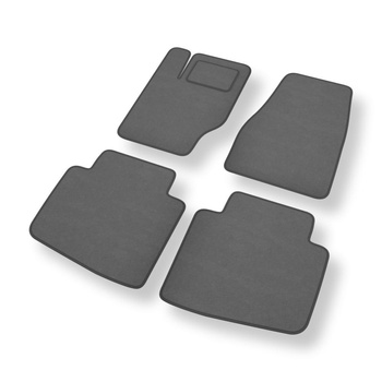 Velours automatten voor Jeep Commander I SUV (2006-2010) - grijs