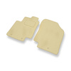 Velours automatten voor Hyundai i20 I Hatchback, Sedan (2008-2014) - beige