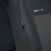 Op maat gemaakte hoezen voor Skoda Fabia I Hatchback, Stationwagen, Sedan (1999-2008) tweede zitrij - gedeelde zitting en rugleuning - pasvorm autostoelhoezen - autostoelbeschermer set - E3