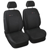 Op maat gemaakte hoezen voor Fiat Fiorino Bestelwagen (2009-2016) alleen de voorstoelen - pasvorm autostoelhoezen - autostoelbeschermer set - E4