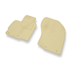 Velours automatten voor Peugeot 4007 SUV (2007-2012) - beige