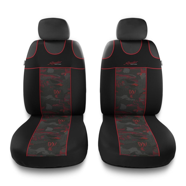 Universele autohoezen (T-Shirt) voor Fiat Punto Grande, Evo, 2012 (2005-2018) - TS-R