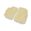 Velours automatten voor Peugeot 406 Coupé, Sedan, SW (1995-2004) - beige