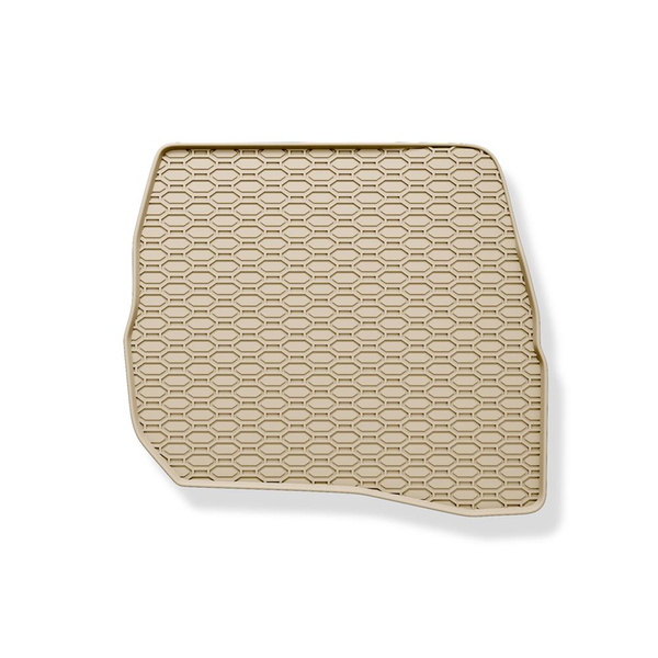 Rubberen matten voor de Volkswagen Passat B5 Sedan, Variant (1996-2005) - beige - 4 stuks