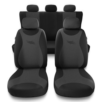 Een set universele autohoezen voor Renault Megane I, II, III, IV (1995-....) - T