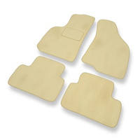 Velours automatten voor Daewoo Lanos (1997-2008) - beige