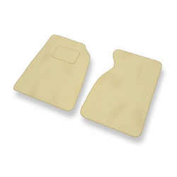 Velours automatten voor Ford Mustang IV Coupé, Cabriolet (1994-2004) - beige