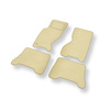 Velours automatten voor Jeep Grand Cherokee II SUV (1998-2005) - beige