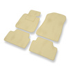 Velours automatten voor BMW 1 E81/E87 (2004-2013) - beige