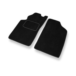 Velours automatten voor Toyota Avensis I Stationwagen, Liftback, Sedan (1997-2003) - zwart