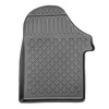 Set kofferbakmat en automatten TPE op maat gemaakt voor: Mercedes-Benz Vito W447 Bestelwagen (10.2014-....) - lange versie (wielbasis 3.200 mm); lengte auto 5140 mm; alle uitrustingsniveaus; geen derde rij