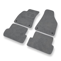 Velours automatten voor Audi A4 II B6 Avant, Cabriolet, Limousine (2000-2005) - grijs